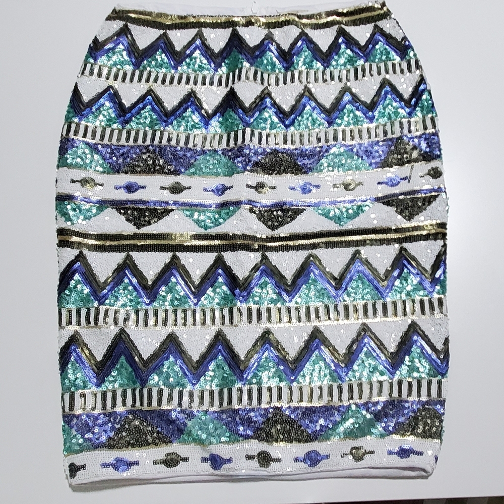 **buy 2 get 1 free** NWT Sequin pencil skirt